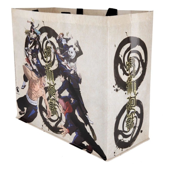 Jujutsu Kaisen Tote Bag Beige Multicolor