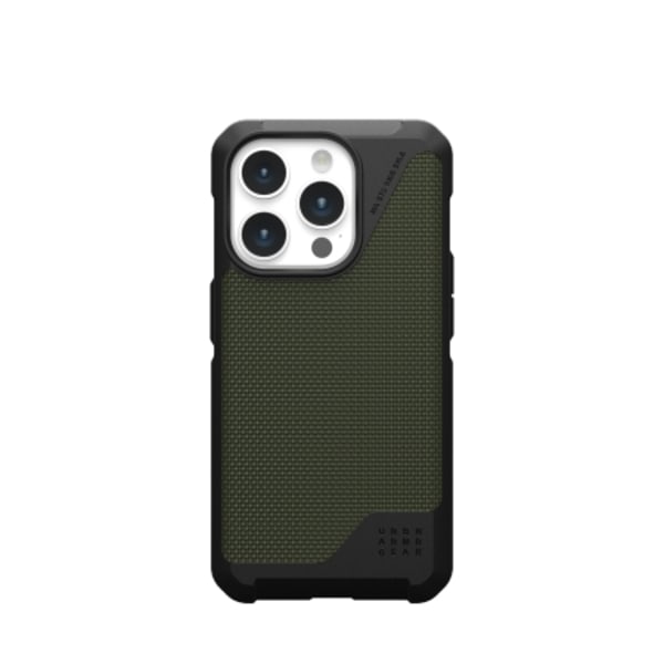 UAG Metropolis LT MagSafe case for iPhone 15 Pro - green Kevlar Green