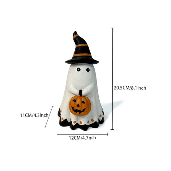 Halloween Ghost and Devil Figurines, Party Decorations, European Style Resin Crafts