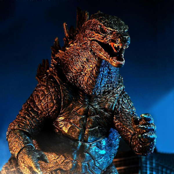 Godzilla Monsterimalli Koriste Ydinräjähdyksen Kuningas Hirviöt Monsterverse Toimintahahmo