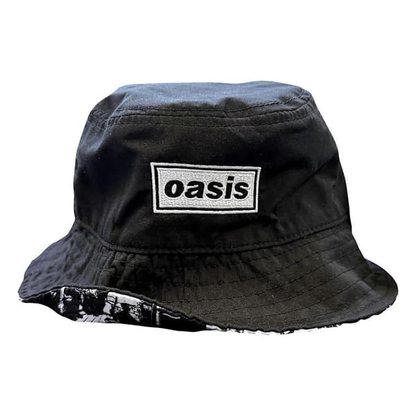 Definitely Maybe Logo Vendbar Bøttehatt