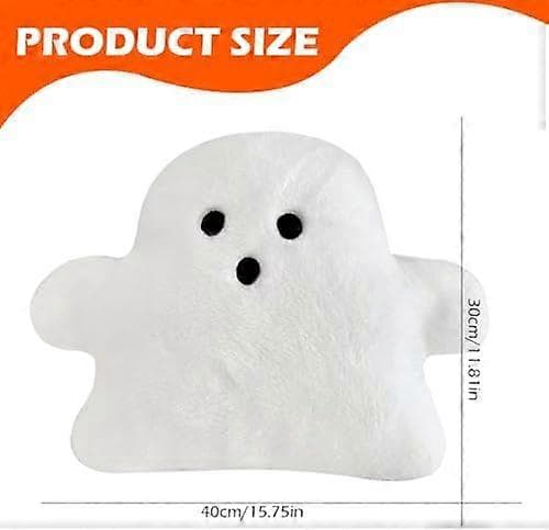 Halloween Ghost Pillows, Cute Stuffed Ghost Dolls Soft Halloween Pillow, Cute Ghost Plush, Decorative Halloween Throw Pillows 40x50cm