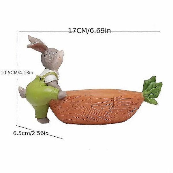 Kreativ tegneserie kanin blomsterpotte beholder skrivebordsdekoration hjem stue moderne rum sukkulent plante dekoration Tricycle