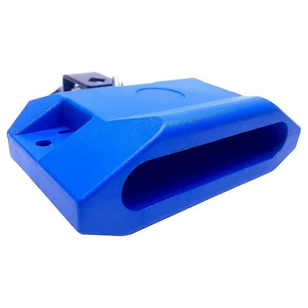 Jam Drum Block Latin Percussion Musikinstrument Plast med 3-sidig montering Mellanhög ton (Blå)