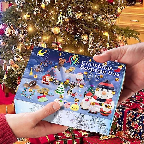 Juleoverraskelse Blind Box Nedtællings-julekalender Overraskelses-blindboks 2022
