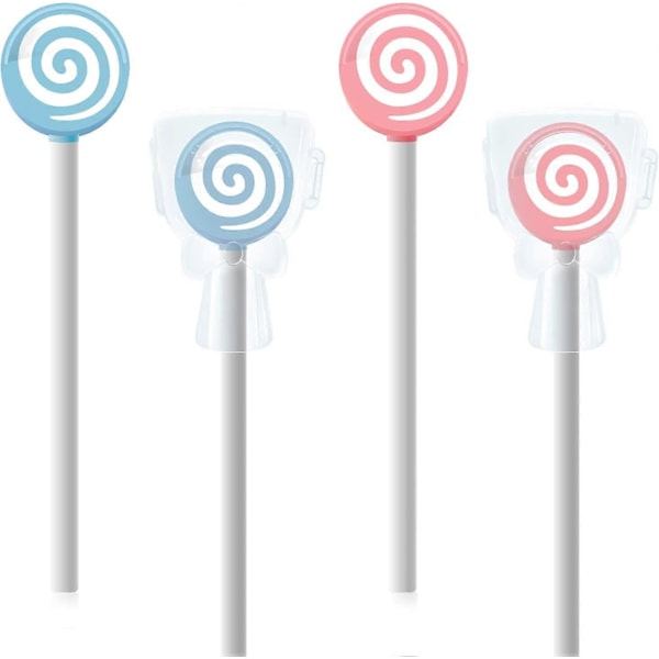 Børns Tungerenser Børste Lollipop Form Småbørns Tungerenser 2 Stykker 4 pieces