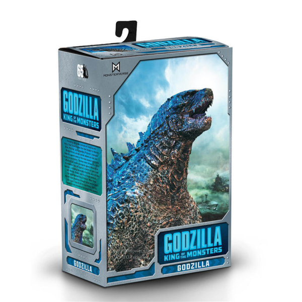 Godzilla vs. Kong: Godzilla Exquisite Basic Series PX Actionfigur 2019 Filmudgave Godzilla King of the Monsters Leddelt Actionmodel Legetøj