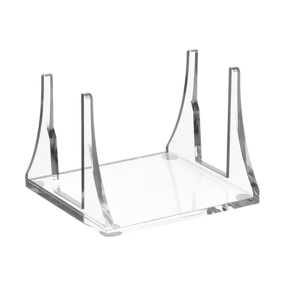 Desktop opbevaringsstativ til M1 Host Mac-Mini akrylstativ router køleholder