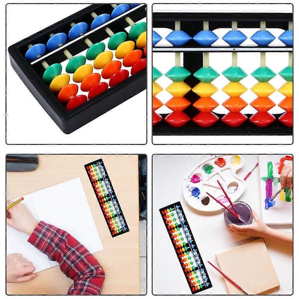 Abacus Plast Abacus Tælleværktøj 2 stk. til studerende med assorterede farver