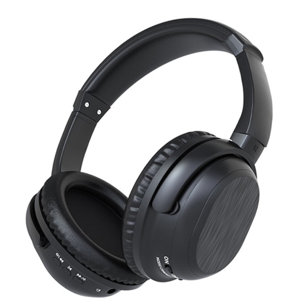 Aktivt brusreducerande hörlurar, over-ear Bluetooth hörlurar med Hi-Fi-ljudkvalitet Djup bas Stadig anslutning