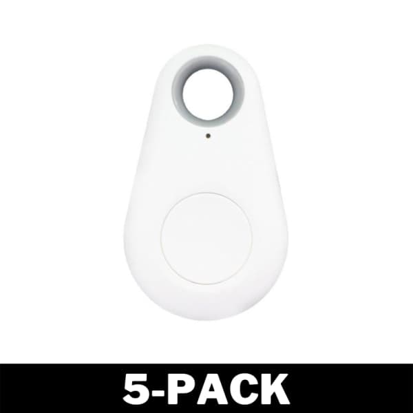 GPS Mini Tracker til Hund / Kat / Nøgler Hvid 5-Pak 5-Pack