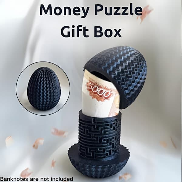 Money Box: Mysterious Surprise Gift, Easter Egg Gift, Birthday and Halloween Gift, Brain Teaser Game Set