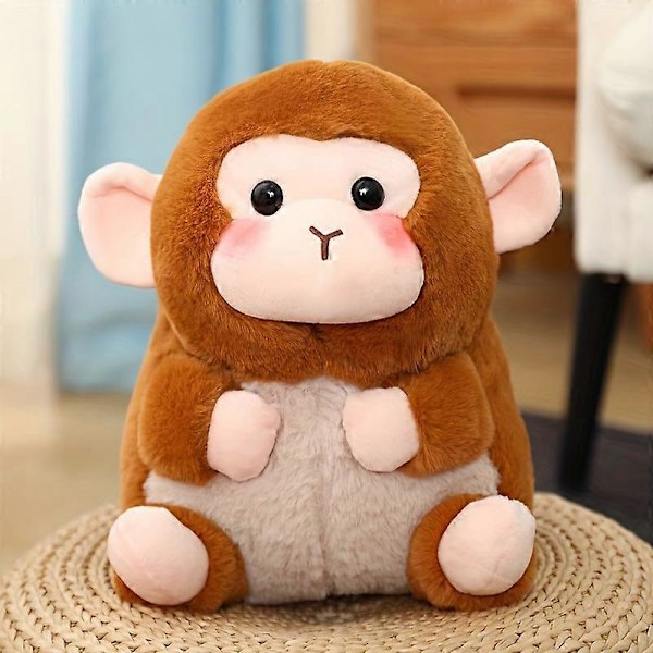 Kanin Pingvin Apa Katt Elefant Sittande Fet Djur Dock Plysch Leksak Skog Dock rabbit