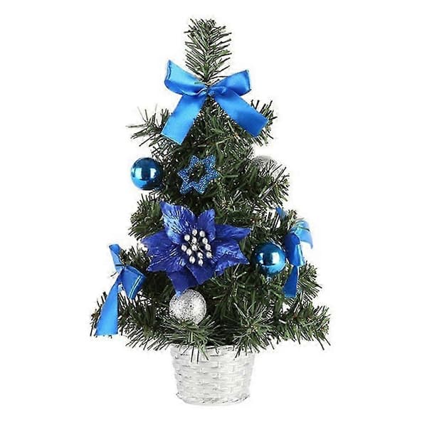 Mini Small Christmas Tree Without LED Lights Table Decoration Artificial Christmas Ornament Gift
