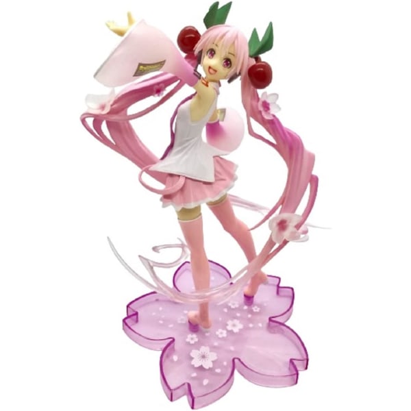 Project Diva Hatsune Miku Sakura 2020 Version Figure, 7" Mirai Series Girls Wedding Rabbit Ears Sakura Kunihana Spectre Q pendel dockor dockor