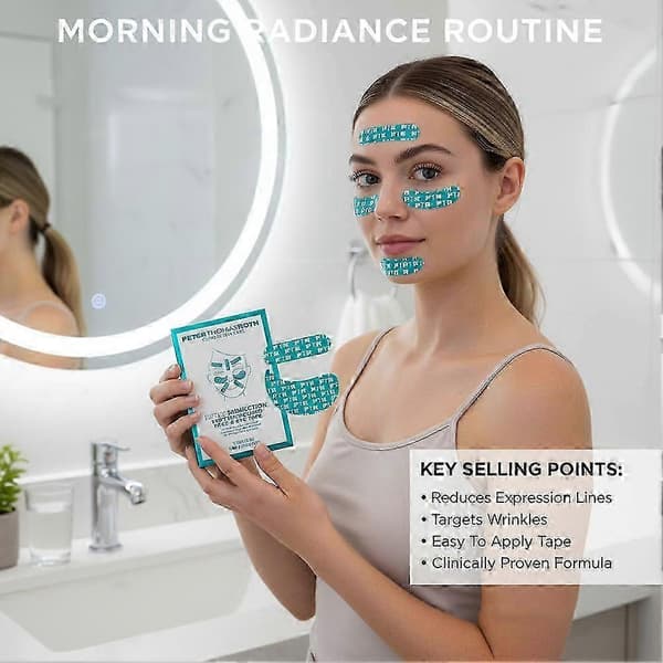 Peter Thomas Roth Peptide Skinjection Peptidinfunderad Ansikts- + Ögontejp Peptid Ansiktstejp-dyj3