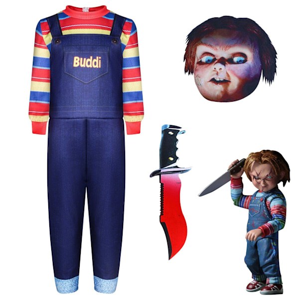Halloween-kostymer Spökbebis Uppståndelseserien Barnföreställningskostymer Cosplay-kostymer 130cm