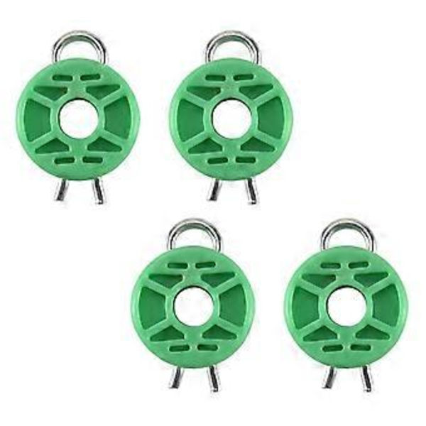 4 x set Window Regulator Guide Roller Front For Saab 9-5 9-3 900