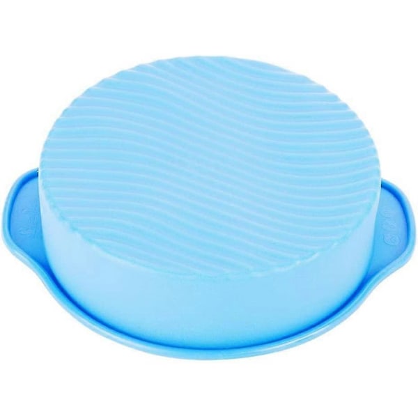 9 tommer silikone kageform non-stick bageform kagedekorationsværktøjer (grøn)