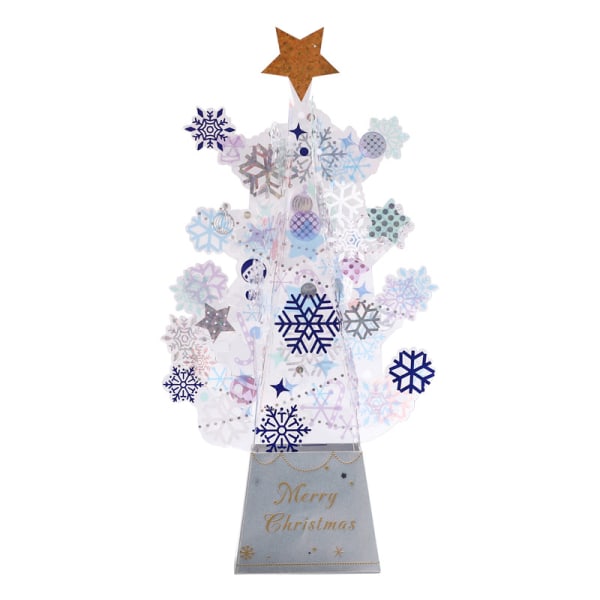 Paper Spiritz Christmas Card Pop up Christmas Tree Card 3D Holiday Cards Pop up Birthday Mother's Day All Occasion - Thank You Greeting Card for Kids