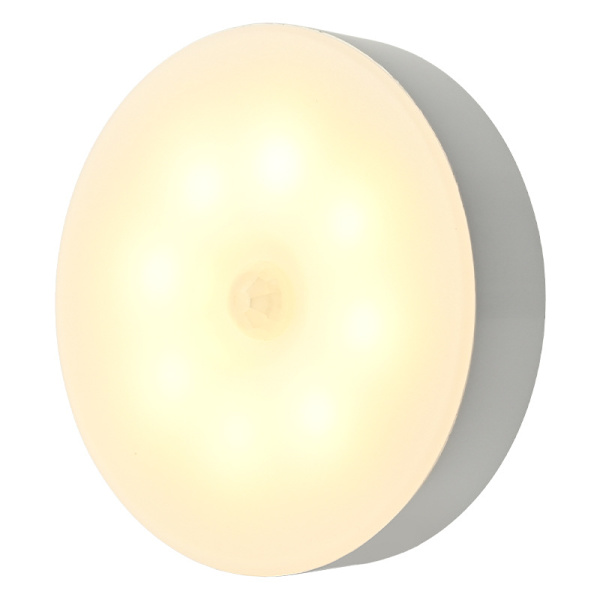Rechargeable Smart Night Light with Motion Detection for Bedside Table, Wardrobe, and Hallway