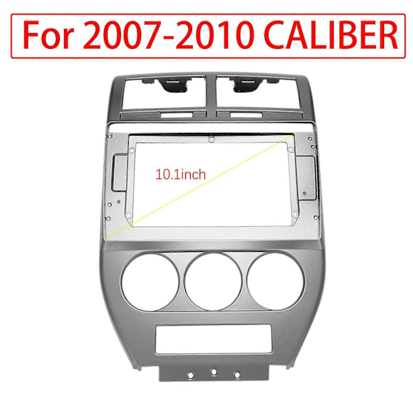 10.1 Tommer 2 Din Bil Stereo Radio Fascia Audio Ramme GPS Navigasjon Panel Dashbord Adapter for 2007