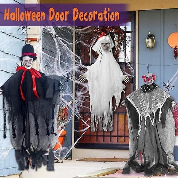 Halloween-ophæng, uhyggelig Halloween-pynt