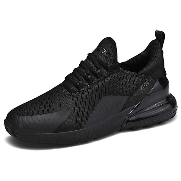 Casual Par Sneakers för Par - Halksäkra, Andningsbara Mesh-Löparskor för Sommar Black 46