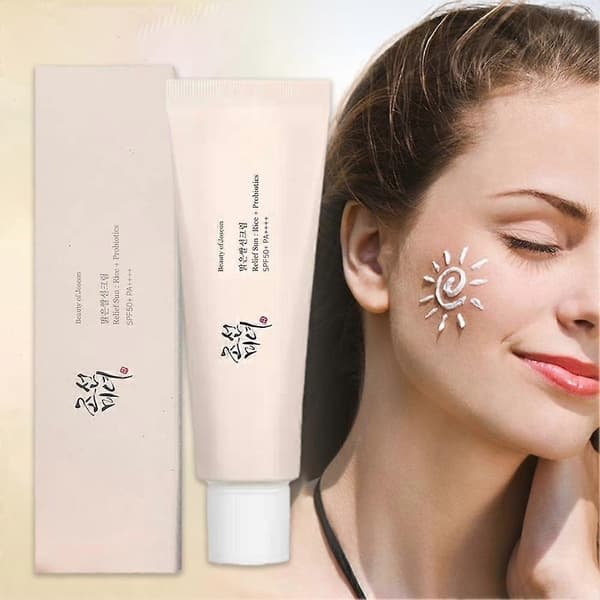 Ris Probiotisk Solcreme, Solcreme Spf50 Solcreme Essens-50ml 1PCS