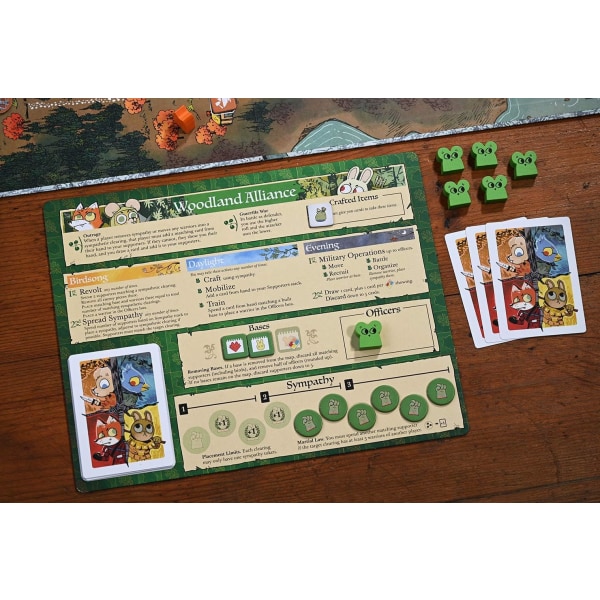 Grundversionen av Root Leder-spel fritidsfest-brädspel schackleksakskortspel är lämpligt för familj och vänner.