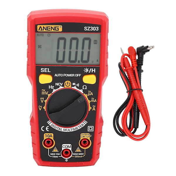 Digitalt Multimeter Høj Nøjagtighed Multifunktionelt NCV Spændings- og Strømmåler til Reparation og Vedligeholdelse