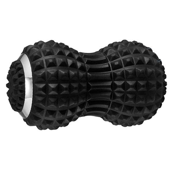 Peanut-formet Elektrisk Rullemassager 4 Gear Justerbar Muskelmassager til Hjemmet Black
