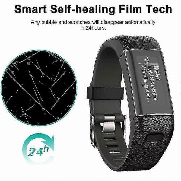 5 stk xDfind Myk Hydrogel Film Full Deksel Klokke Frontbeskytter
