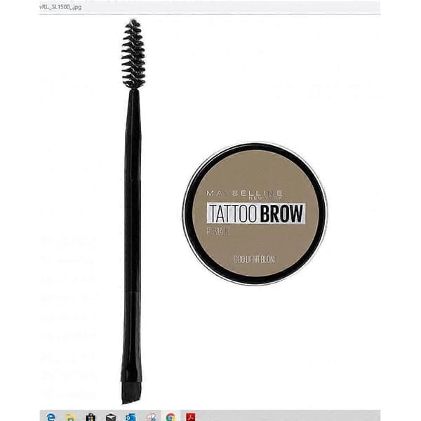 Tattoo Brow Pomade en 00 Light Blond