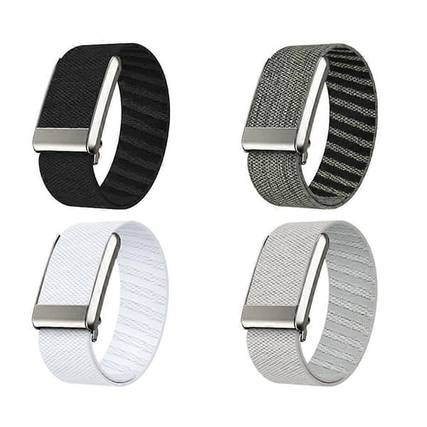 Til WHOOP 5.0 Urrem Nylonvævet Elastisk Erstatningsrem Multifarvet Multicolor Grey Green