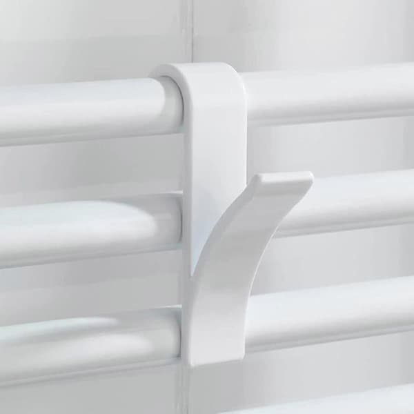 Pxcl Radiator Hook, Håndkletørker Radiator Hook, Hvit Plast, Sett Med 2