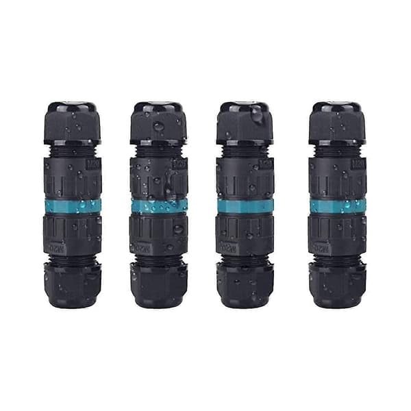 Waterproof Cable Connector Grounding Cable Connection Sleeve 3-Conductor Cable Splice Suitable For 5-9mm