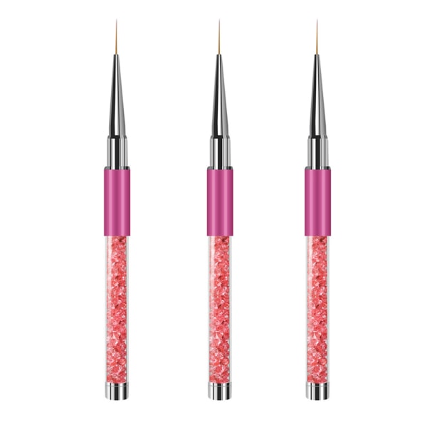 3PCS Nail Art Tool Light Therapy Pen-05 Painted Tip Pen Chalk Drillmake up