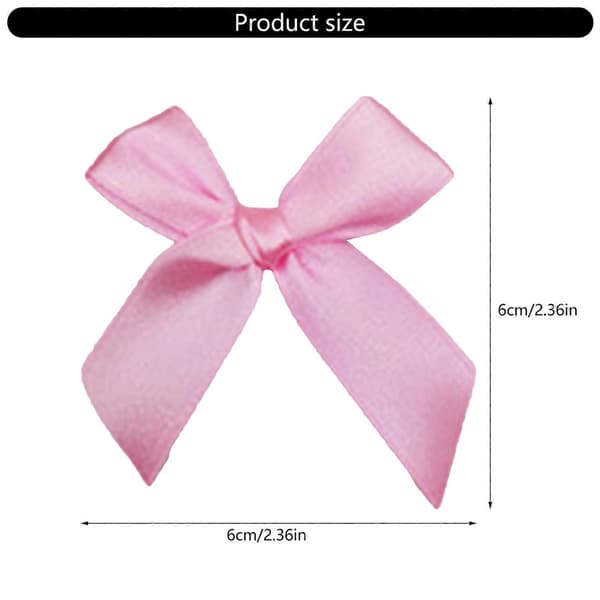500 st färgglada presentrosetter i polyester, snygga julklappsrosetter, dekorativa rosetter, grå Gray