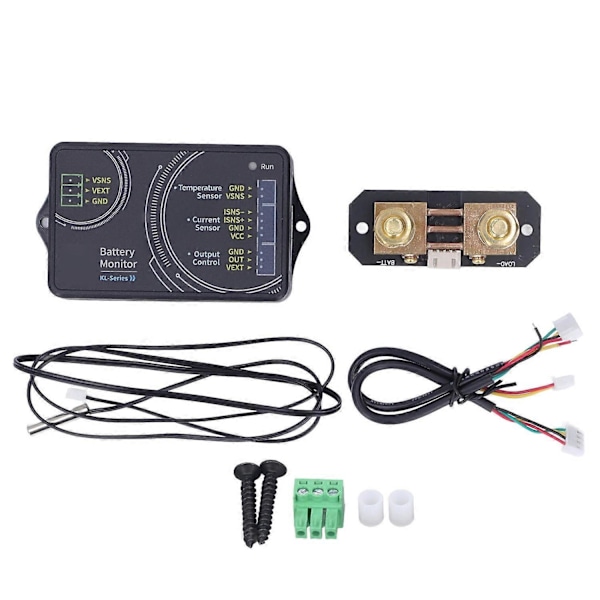 Batterimonitor Volt Ampere Kapacitetsmätare Effektmätare Testare Voltmeter Amperemeter Testverktyg