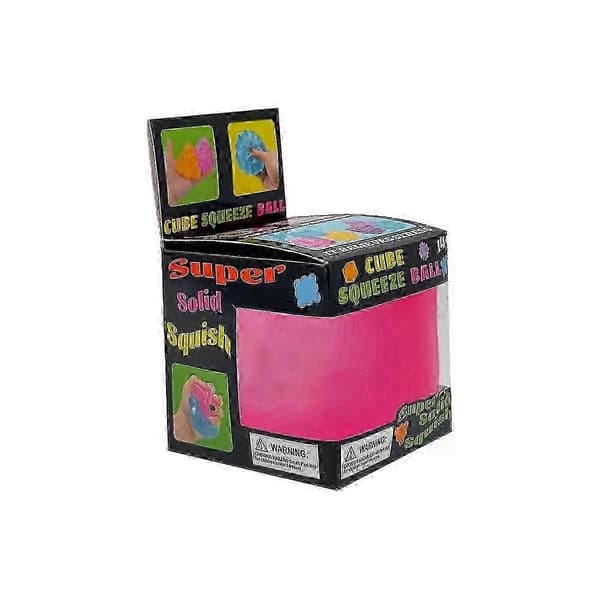 Fidget Toys Squishy Stress Cube, Kæmpe Stressbolde til børn og voksne, Squishy Angst Stresslindring Ice Fidget Cube Sugar Balls, Sensorisk legetøj