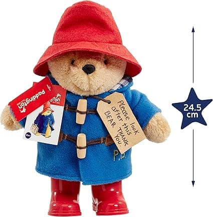 Klassisk Paddington blødt legetøj, rød 1