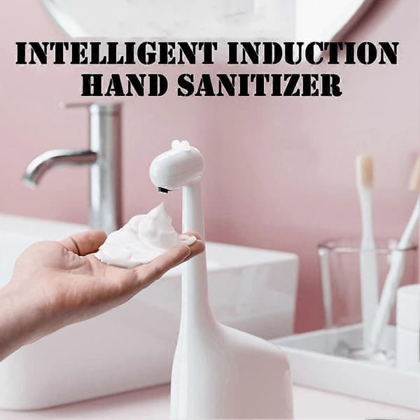 Smart Sensing Sæbedispenser Giraffer Flydende Sæbebeholder Stor Kapacitet Intelligent Induktionsskumdispenser 300ml