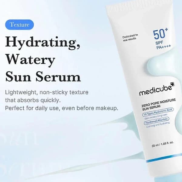Zero Pore Moisture Sun Serum PA+ SPF50+ 50ml