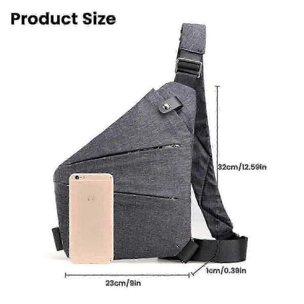 Wander Anti-tyveri Rejsetaske Sling Bag Rejsetaske