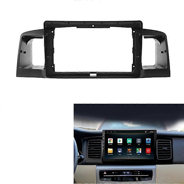 Auton DVD-kehys Audio Sovitin Kojelaudan Verhoilusarja Facia Paneeli 9 Tuumaa F3 2009-2013 Double Din R