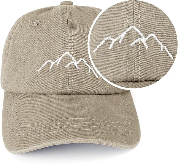 Herr Baseballcaps Bomull Brodert Solhatt Unisex Justerbar C