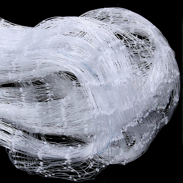 2,5 cm Gitter Landbrugshave Transparent Nylon Fuglenet Altan Frugttræ Beskyttelse Dam Afgrøde Planteafdækning