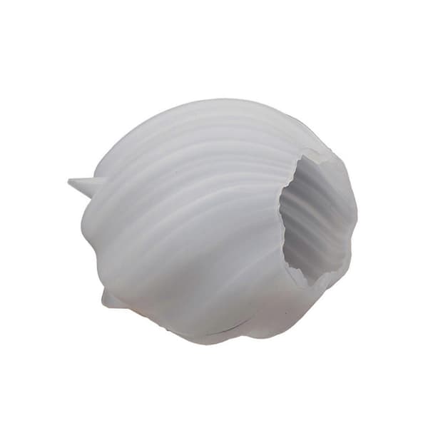 Sød stearinlysform, bølgepille silikoneform til stearinlysfremstilling 3D stearinlysform til DIY håndlavet sæbe, aromaterapi stearinlys M