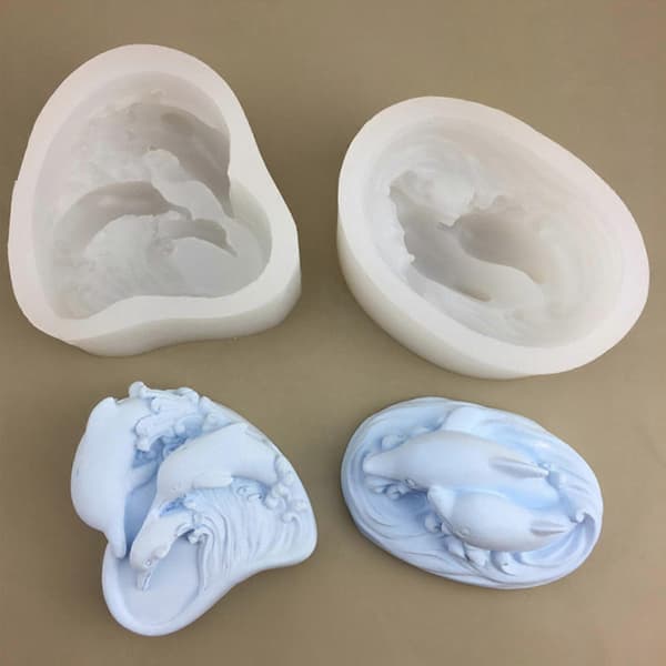 Cylinder Stearinlysforme Silikoneform til Stearinlysfremstilling Genanvendelig Stearinlys Harpiks Epoxy Støbeform DIY Silikoneform